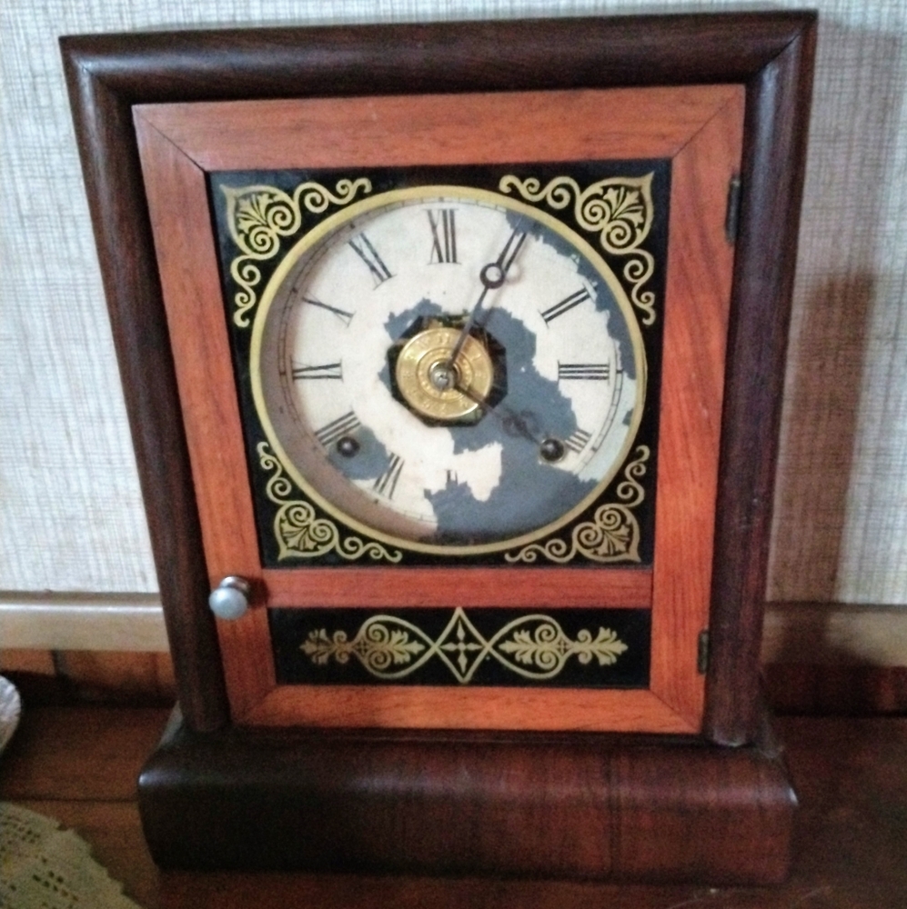 1870 Jerome & Co Cottage Clock